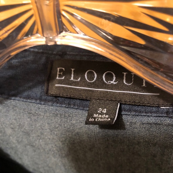 Women’s Denim Shirt Dress - Picture 5 of 5